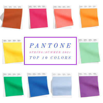Pantone Colours for Spring summer 2021